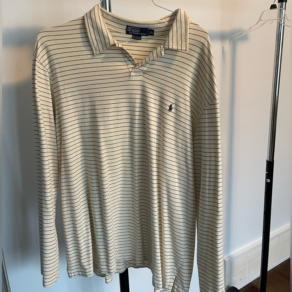 Vintage Polo Ralph Lauren Men’s Casual Long Sleeve Shirt XXL